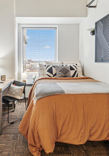 furnished bedroom