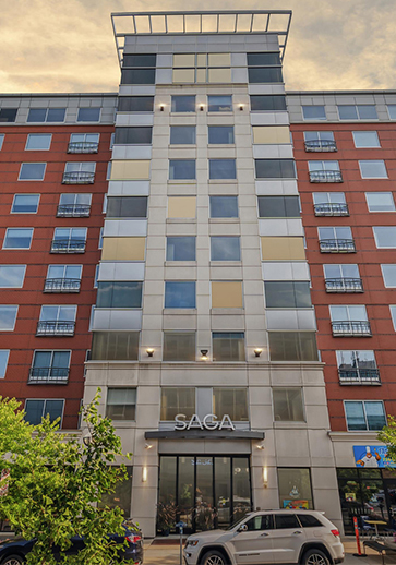 apartment building exterior